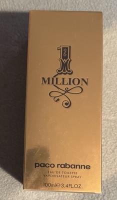 Paco Rabanne 1 One Million Eau De Toilette 100ml Neu und Ovp