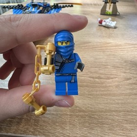 LEGO 9442 Ninjago Jays Storm Fighter with Minifigs + Stickers Applied