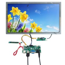 14.1 Inch 1280x800 IPS LVDS 20 pins WLED LCD Screen and H/D VGA USB Driver Board