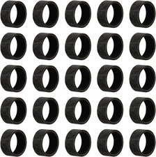 25/50/100 Pack 1/2" PEX Copper Crimp Rings, 1/2“ × 25pcs, 