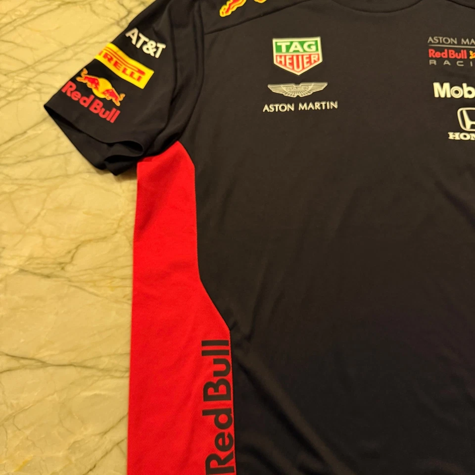 Official Puma Red Bull Racing F1 T-Shirt XS Mens Aston Martin Honda - Image 4 of 4