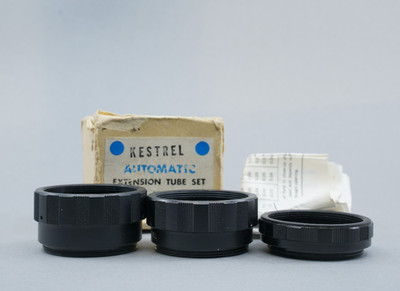 Kestrel Auto Extension 3 Tube Set M42 Screw Mount | Boxed