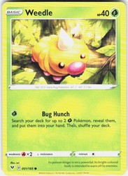 Weedle 001/185 Common Vivid Voltage