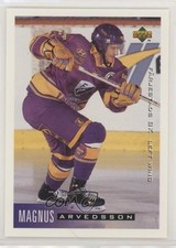 1995 Upper Deck Swedish Magnus Arvedson (Name Misspelled as Arvedsson) #67 0a4