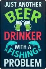 Funny Bar Accessories Beer Club Tin Metal Signs Home D cor 8x12