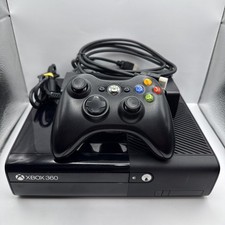 Microsoft Xbox 360 E 320GB Model 1538 Console System Bundle w/ Controller Cables