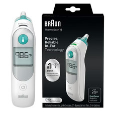 NEW Braun ThermoScan 5 with ExactTemp Ear Thermometer brand new