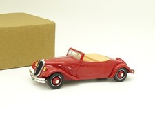 Norev SB 1/43 - Citroen Traction 22CV Cabriolet Red