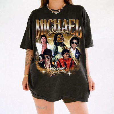 Comfort Colors Michael Vintage Bootleg 90s Styles Shirt, Jackson Graphic (S-3XL)