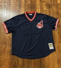 Cleveland Indians Joe Carter 1986 Mitchell & Ness Jersey