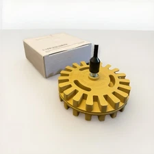 ABN Rubber Eraser Wheel 4in Pad Adapter Pinstripe, Adhesive, sticker Remover