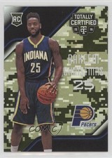 2015-16 Panini Totally Certified Rookies Mirror Camo 18/25 Rakeem Christmas 0a6