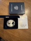 2002 W S$1  American Eagle 1 Ounce Silver Proof with Box/COA starting below spot