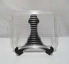 Vintage Pyrex 503-C ribbed clear glass LID ONLY large refrigerator fridgie dish