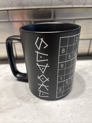 Konitz Sudoku Mug Coffee /Tea Cup.  Excellent Condition.