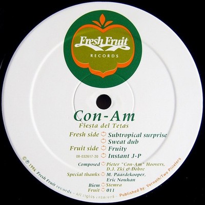 Con-Am - Fiesta Del Tetas - Dutch 12'' Vinyl - 1994 - Fresh Fruit