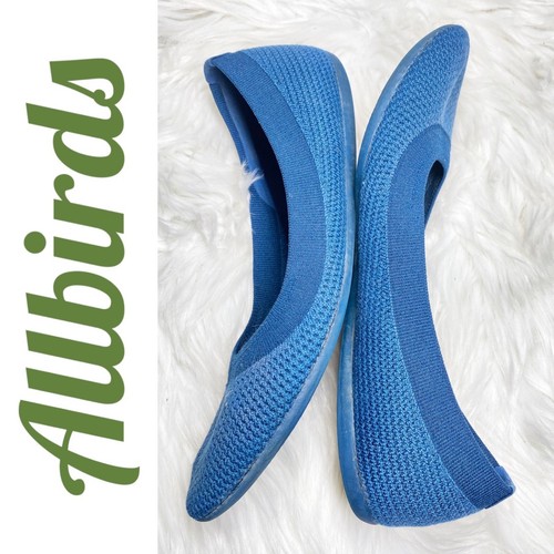 ALLBIRDS TREE BREEZERS BALLERINAS FLACH BLAU DAMEN 9,5 - Bild 9 von 14