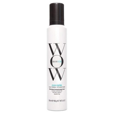 Color Wow Color Control Blue Toning + Styling Foam for Dark Hair 6.8 fl.oz