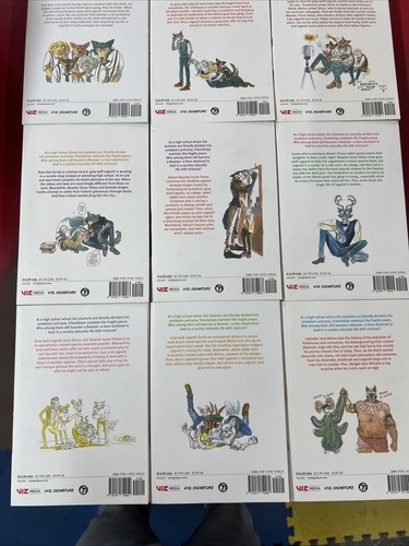 Beastars Manga Graphic Novels Band 1-18 Englisch Paru Itagaki 18 Stück - Bild 5 von 6