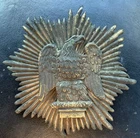 Authentic CIVIL WAR UNION M-1833 MILITIA DRAGOONS SHAKO PLATE INSIGNIA