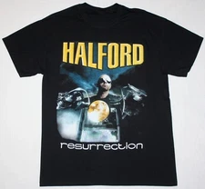HALFORD Band RESURRECTION Heavy Cotton Black All Size T Shirt