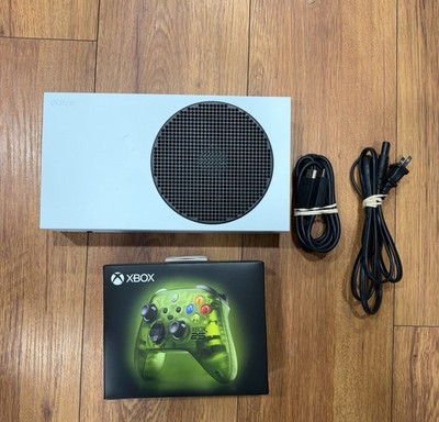 Microsoft Xbox Series S 512GBWhite Console W/Cords & X25 Special Edition Control
