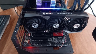MSI RTX GeForce 3080 Ti Gaming x Trio 12GB GDRR6X GPU READ DESCRIPTION PARTS