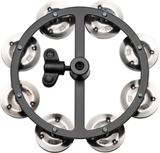 Hihat Tambourine Stainless Steel Jingles for Drums Kit Accessory Mountable 5