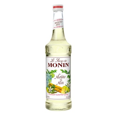 Monin - Mojito Mix Syrup, Sweet Herbal Mint Flavor, 25.4 Fl Oz (Pack of 1) 