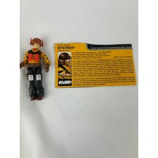 GI Joe ARAH Skystiker Tiger Rat Pilot Figure Hasbro Hong Kong just missing visor