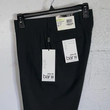 Bar III Men's Slim-Fit Wool Blend Dress Pants Emerald Green-30x32 $175