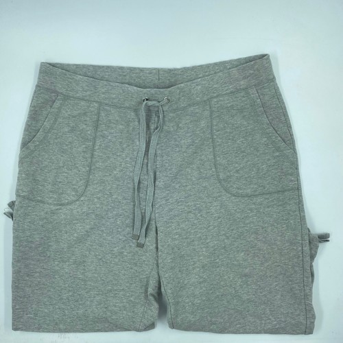 Laura Scott Womens Sweatpants Gray 