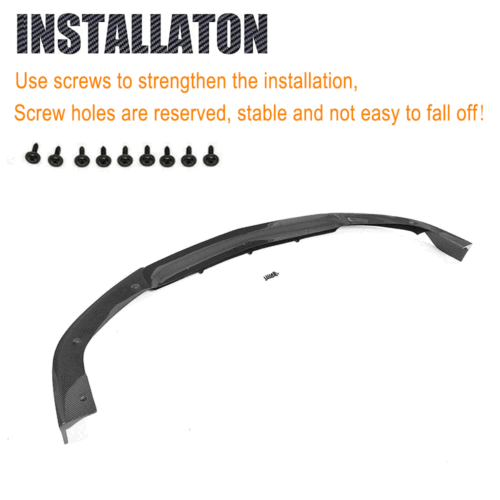 Carbon Spoilerlippe Ansatz Mit Lufteinlässe für Mercedes W218 CLS63 2015-17 - Picture 8 of 15