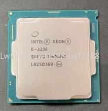 Intel Xeon E-2236 SRF7G 3.4GHz 6C/12t 12 MB 80W LGA1151 CPU processor