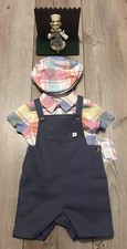 3 Piece Set Tommy Bahama Boys Small 12 M New With Tags 65 Shorts Shirt Hat