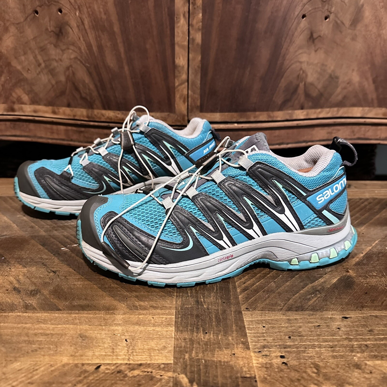 Salomon XA Pro 3D Ultra 2 Teal Hiking Running Sneakers Women's Size 6 | eBay