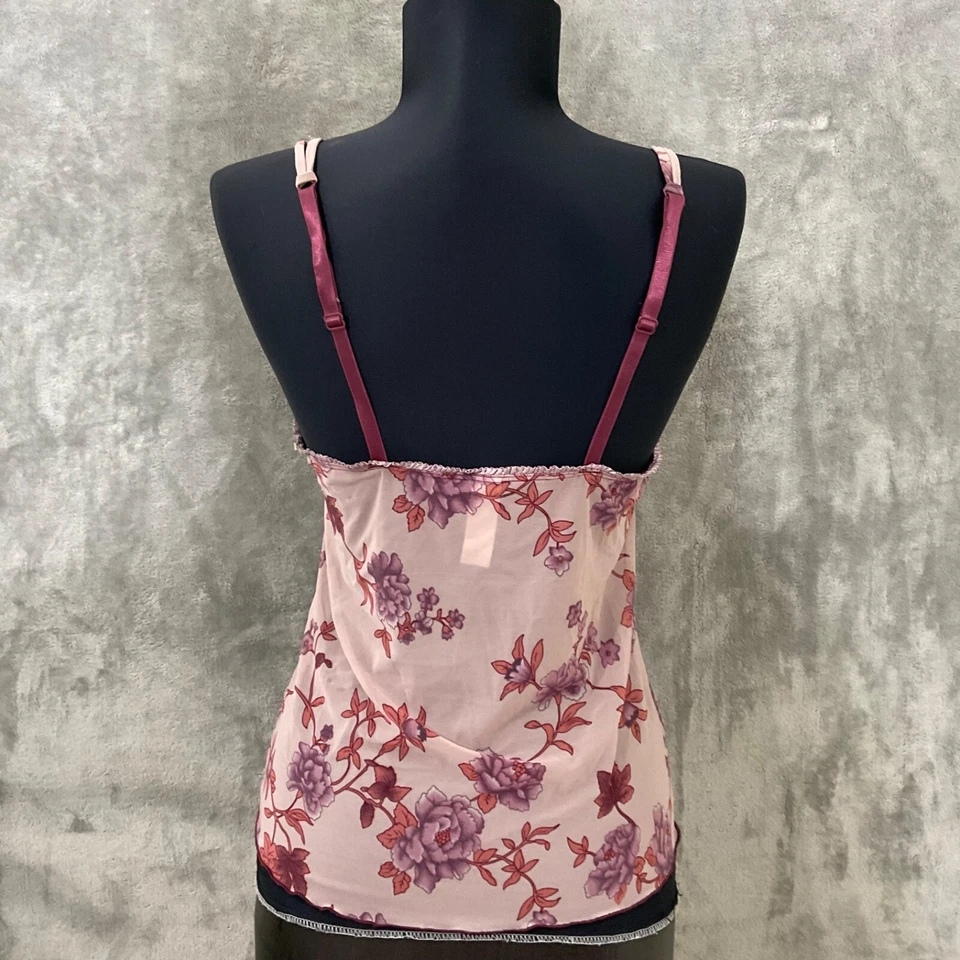 Boneca Donna L’Oren Gold Label Chemise Fairy Core bebê floral roxo tamanho M renda - Imagem 3 de 4