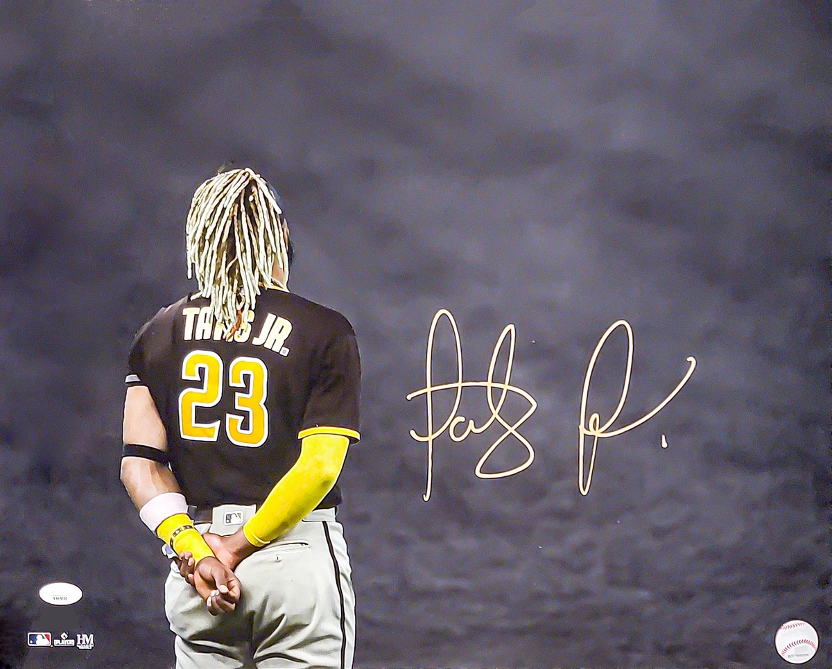 FERNANDO TATIS JR. AUTOGRAPHED 16X20 PHOTO SAN DIEGO PADRES