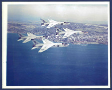 US Navy Vought F-8E Crusaders of VF-124 Gunfighters 8" x 10" Official USN Photo