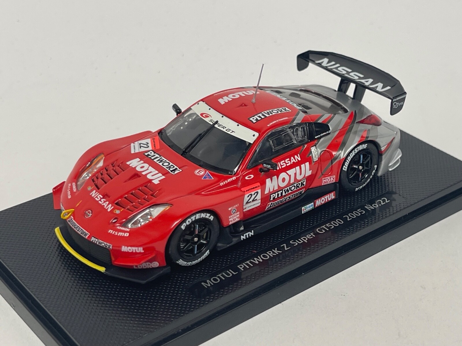 1/43 Ebbro Motul Pitwork Nissan Z JGTC 2005 car #22 #688 CS1027