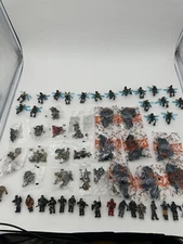 Mega Construx Halo Covenant & Call Of Duty Figure Lot Most New Sealed Blue Hunte