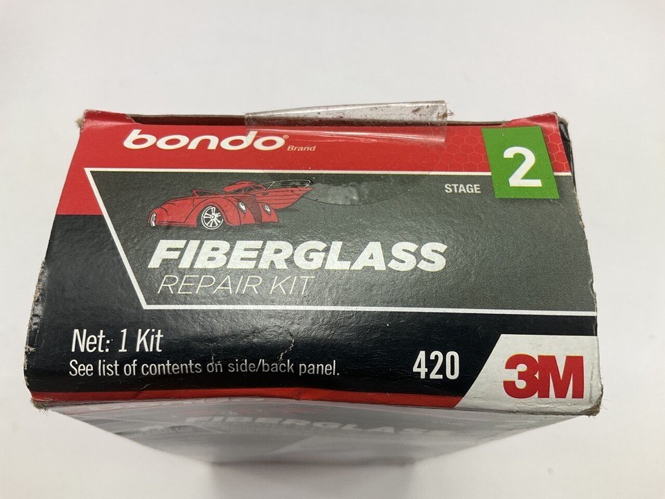 3M 420 BONDO Fiberglass Resin Repair Kit STAGE 2 eBay