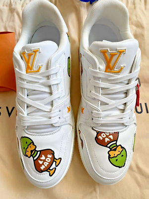 Buy Louis Vuitton LOUISVUITTON × NIGO Size: 8 21AW LV Trainer Line × NIGO  Duck Print Low Cut Sneakers from Japan - Buy authentic Plus exclusive items  from Japan