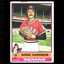 1976 Topps - Roric Harrison #547 Cleveland Indians ⚾ Baseball Card