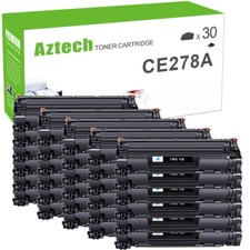 30PK CE278A 78A Black Toner For HP LaserJet Pro P1566 M1536DNF MFP P1606 P1560