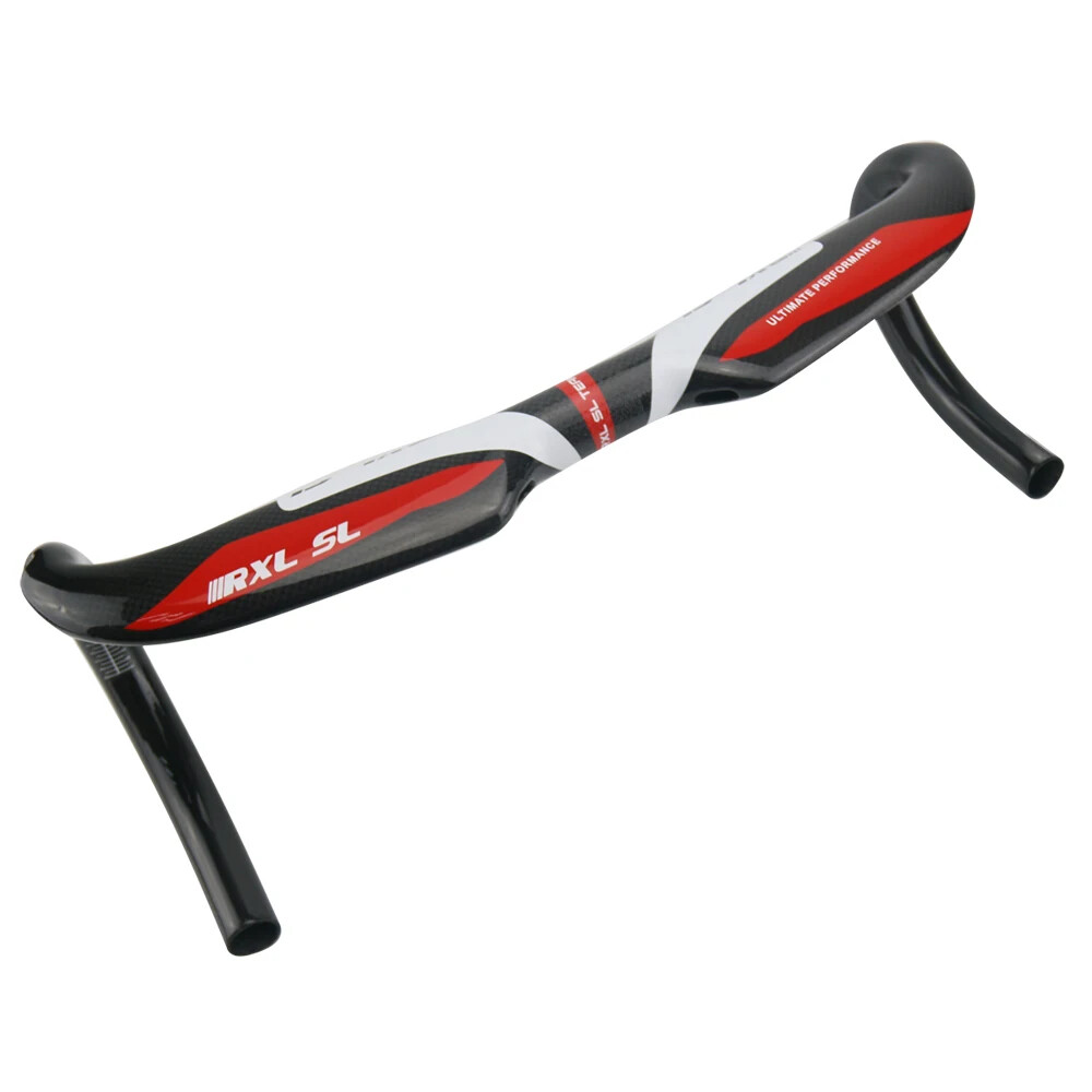 400/420/440mm Carbon Road Bike Handlebar Internal Routing