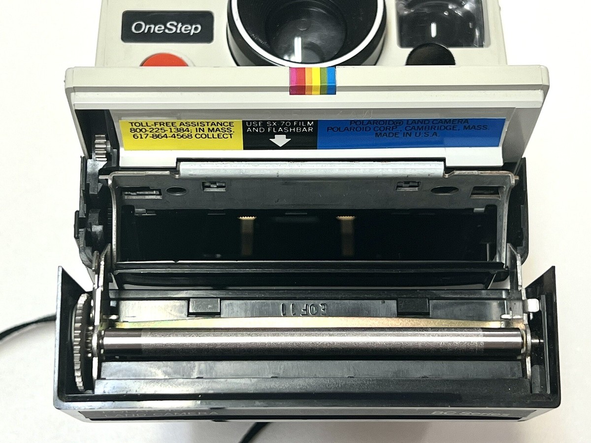 Polaroid One Step Land Camera BC Series SX-70 UNTESTED with Polaroid One Step Land Camera BC Series SX-70 UNTESTED with