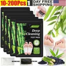 10-200X Detox Foot Patches Pads Body Toxins Feet Slimming Deep Cleansing Herbal