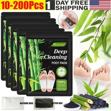 10-200X Detox Foot Patches Pads Body Toxins Feet Slimming Deep Cleansing Herbal