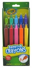 Lot Of 4, Crayola Bathtub Crayons - 9 Count CRY0050 ,,